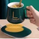Підставка для чашки з підігрівом та підтримання температури Heating Cup USB Підставка, що підігріває під чашку
