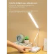 Настільна світлодіодна лампа з сенсорним керуванням та гнучкою ніжкою LED 854 Біла