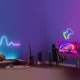 Світлодіодна силіконова стрічка з керуванням від телефону Neon Strip 3м Гнучка світлодіодна стрічка RGB