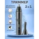 Водонепроникний акумуляторний триммер для стрижки 2 в 1 VGR V-613 Тример для стрижки носа та брів
