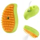 Електрична парова щітка масажер для вичісування собак та котів Pet Brush З USB зарядкою