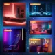 Стельовий RGB світильник 38 см з Bluetooth-динаміком, пультом та керуванням з телефону Lamp 60W