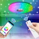 Стельовий RGB світильник 38 см з Bluetooth-динаміком, пультом та керуванням з телефону Lamp 60W