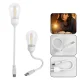 Портативна гнучка USB LED лампа для ноутбука та Power Bank Warm lamp HP-2402 USB лампа для читання
