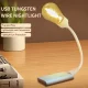 Портативна гнучка USB LED лампа для ноутбука та Power Bank Warm lamp HP-2402 USB лампа для читання