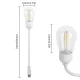Портативна гнучка USB LED лампа для ноутбука та Power Bank Warm lamp HP-2402 USB лампа для читання