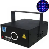 Лазерний проектор з червоно-синім світінням Seven Stars M016RB Лазерна установка для вечірок та свят