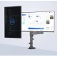 Кронштейн крепление для телевизора 22''- 32'' H180 Черный Наклонно-поворотный кронштейн для телевизора