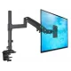 Кронштейн кріплення для телевізора-монітора H100 17-30 дюймів Похило-поворотний кронштейн Чорний