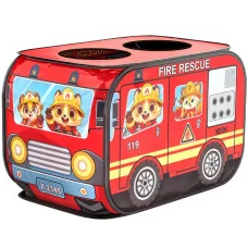 Дитячий ігровий намет-автобус Kids Indoor Outdoor Playhouse Дитячий намет у вигляді Пожежної машини