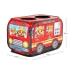 Дитячий ігровий намет-автобус Kids Indoor Outdoor Playhouse Дитячий намет у вигляді Пожежної машини