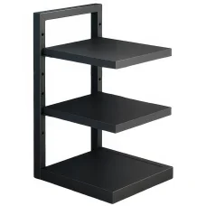 Стелаж-полиця для каструль та сковорідок  Kitchen shelf Універсальна полиця на 3 рівня для дому 42х26.5х22 см