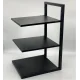 Стелаж-полиця для каструль та сковорідок Kitchen shelf Універсальна полиця на 3 рівня для дому 42х26.5х22 см