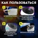 Проектор зоряного неба з 12 сценаріями відображення Galaxy Projector Нічний планетарій для дитячої кімнати