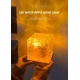 Настільна світлодіодна лампа у формі Куба з пультом RGB Лампа з ефектом мерехтіння води