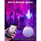 Музичний нічник-проектор зоряного неба з пультом Galaxy Projector Light KX-668RF 20 режимів підсвічування