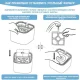 Фільтр 1 шт для фонтану-поїлки Pet Water FOUNTAIN домашніх тварин Фільтр 12,5 см