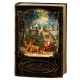 Новорічний музичний нічник-світильник XMAS WDL 24023 Музична новорічна книжка