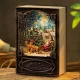 Новорічний музичний нічник-світильник XMAS WDL 24023 Музична новорічна книжка