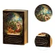 Новорічний музичний нічник-світильник XMAS WDL 24023 Музична новорічна книжка