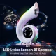 Кольорова настільна Bluetooth-колонка G69 Pro LED Lyrics Лампа-нічник з колонкою та RGB підсвічуванням