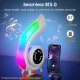 Кольорова настільна Bluetooth-колонка G69 Pro LED Lyrics Лампа-нічник з колонкою та RGB підсвічуванням