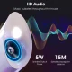 Кольорова настільна Bluetooth-колонка G69 Pro LED Lyrics Лампа-нічник з колонкою та RGB підсвічуванням