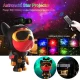 Багатокольорова лампа-проектор зоряного неба з пультом Spase Dog Galaxy Проектор у вигляді Космічного пса