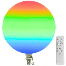 Кругла світлодіодна лампа для фото з RGB підсвічуванням Camera light GS-450 45 см LED лампа з пультом керування