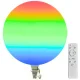 Кругла світлодіодна лампа для фото з RGB підсвічуванням Camera light GS-450 45 см LED лампа з пультом керування