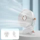 Портативний акумуляторний міні-вентилятор Cool Wind Білий Компактний вентилятор з прищіпкою