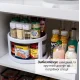 Кухонний обертовий органайзер-стійка для спецій Rotating Organizer 360° Поворотний органайзер для приправ