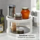 Кухонний обертовий органайзер-стійка для спецій Rotating Organizer 360° Поворотний органайзер для приправ