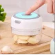 Електричний кухонний міні подрібнювач One Click Garlic Блендер акумуляторний для кухні