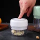 Електричний кухонний міні подрібнювач One Click Garlic Блендер акумуляторний для кухні