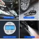 Пилосос автомобільний 4в1 Car Mounted Vacuum Cleaner 120Вт Чорний Потужний пилосос з компресором та ліхтариком