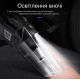Пилосос автомобільний 4в1 Car Mounted Vacuum Cleaner 120Вт Чорний Потужний пилосос з компресором та ліхтариком