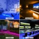 Світлодіодна стрічка з керуванням від телефону та пультом 5050 RGB USB 16 кольорів світіння 5 метрів