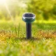Ультразвуковий відлякувач для кротів та гризунів Garden Pro Відлякувач для саду на сонячній батареї