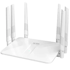 Високошвидкісний Wi-Fi роутер маршрутизатор з 6 антенами Pix-link LV-WR50Q 300 Мбіт/с 2.4 ГГц Білий