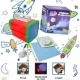 Дитячий творчий 3D проектор для малювання з 3 маркерами та трафаретами FG240428051Q Набір для малювання