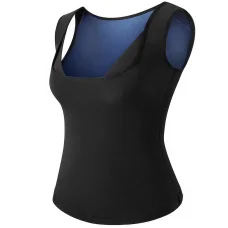 Жіноча стягуюча майка для схуднення Clothes For The Waist Майка-жилет для спалювання жиру