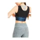 Жіноча стягуюча майка для схуднення Clothes For The Waist Майка-жилет для спалювання жиру