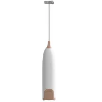 Портативний ручний капучинатор з роботою від батарейок Milk Frother Бездротовий спінювач для молока