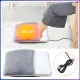 Портативна фланелева грілка для ніг з електричним підігрівом Foot warmer Килимок з USB підігрівом