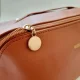 Жіноча дорожня косметичка на блискавці Makeup bag XL-980 Коричнева Органайзер для жіночої косметики