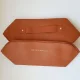 Жіноча дорожня косметичка на блискавці Makeup bag XL-980 Коричнева Органайзер для жіночої косметики