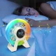 Акумуляторний нічник-Bluetooth колонка з годинником, будильником і RGB підсвічуванням Карусель L-38A
