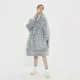 Толстовка, що світиться з рукавами і капюшоном Huggle Hoodie Stars Lumi 80х80см Толстовка зі зірками, що світяться
