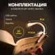 Портативна акумуляторна міні-лампа для читання на прищіпці HA-71 Ліхтарик для читання книг 3 режими підсвічування